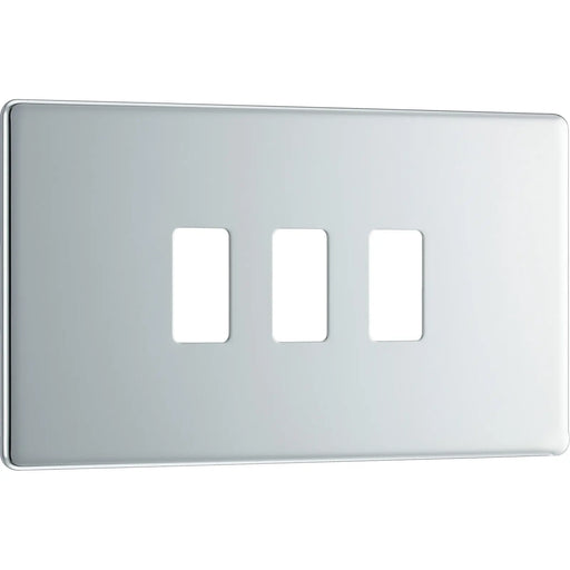 BG Electrical Grid - 3 module, rectangular