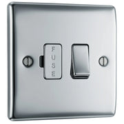 BG Electrical Nexus Metal Polished Chrome - Switched and fused