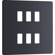 BG Electrical Grid - 6 module, square