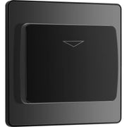 BG Electrical Evolve Black Chrome - Hotel key card switch