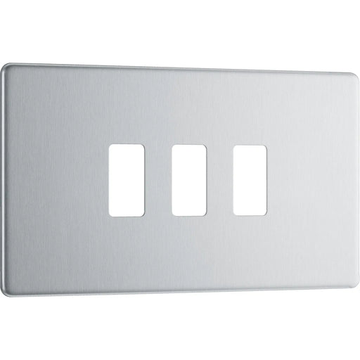 BG Electrical Grid - 3 module, rectangular