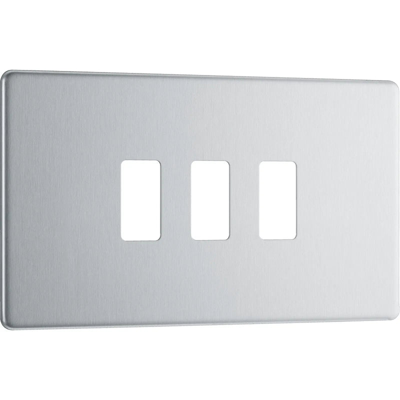 BG Electrical Grid - 3 module, rectangular