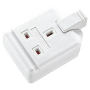Masterplug Work - 1 Socket, 13A, White