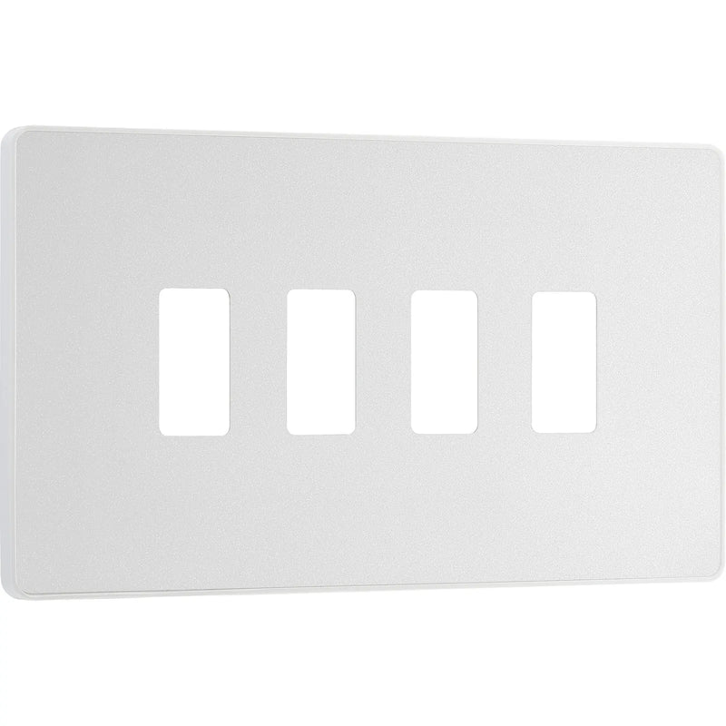 BG Electrical Grid - 4 module, rectangular