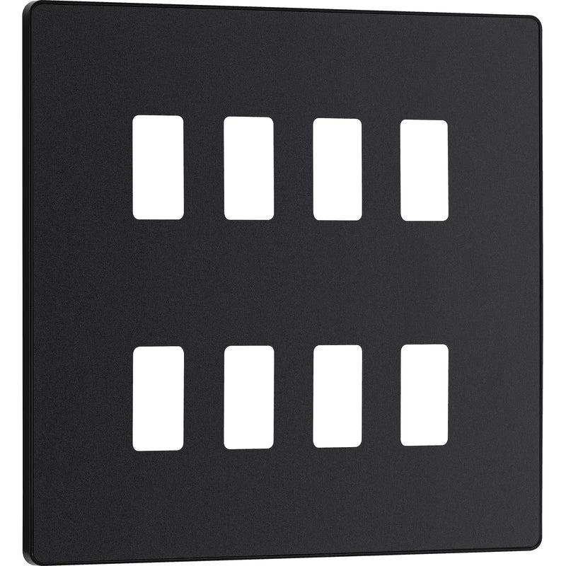 BG Electrical Grid - 8 module, square