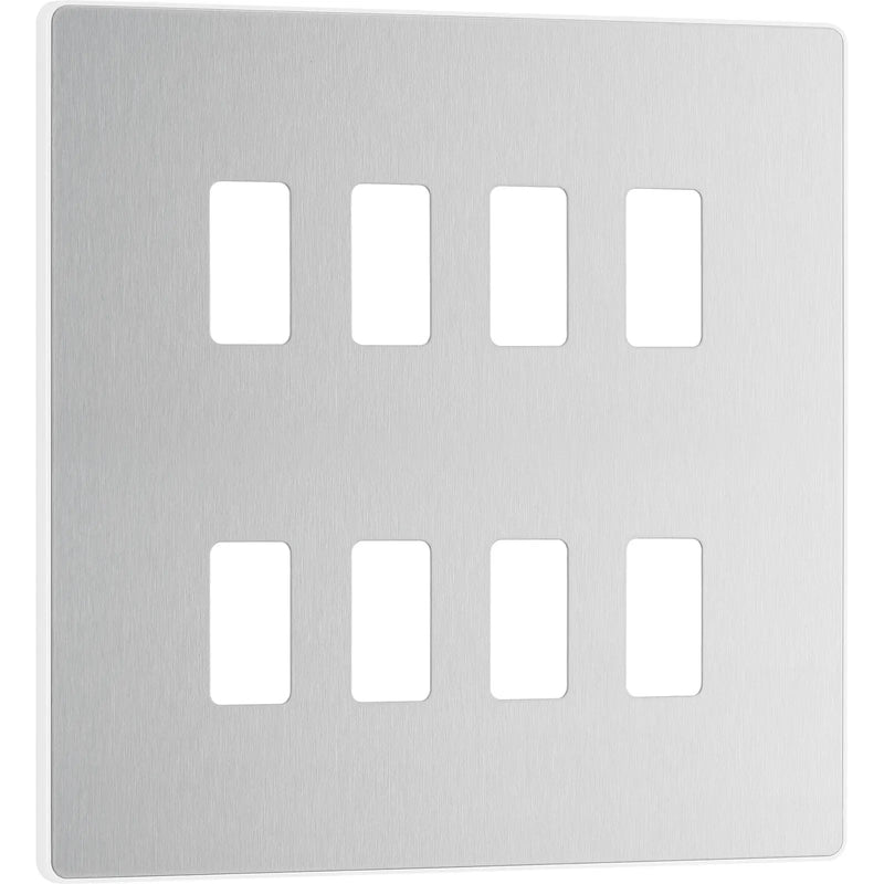 BG Electrical Grid - 8 module, square