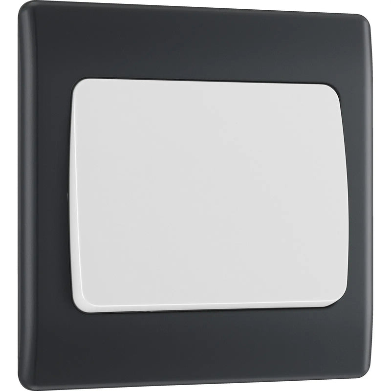BG Electrical Part M - Single, 2 way switch, wide rocker