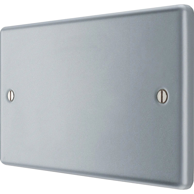 BG Electrical Metal Clad - Double, blank plate