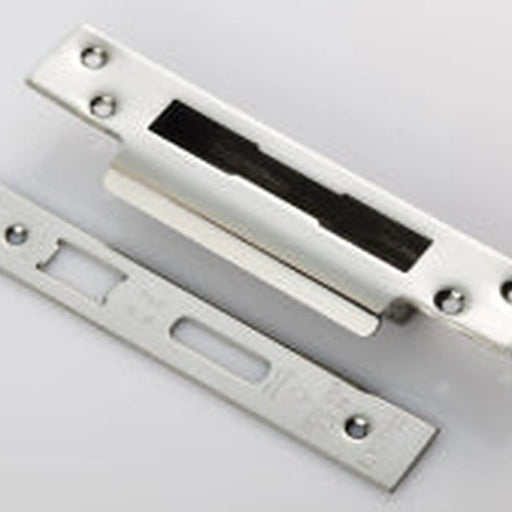 Forend Strike & Fixing Pack - Lsb - Square - Bright Stainless Steel