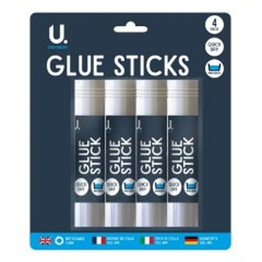 U.Mailing Glue Sticks 4pk