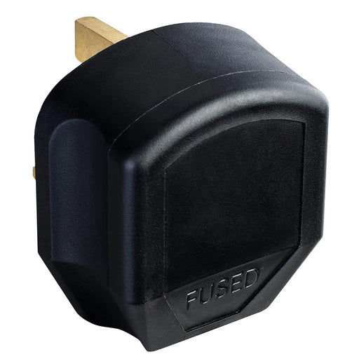 Masterplug Basic - 13A, Black