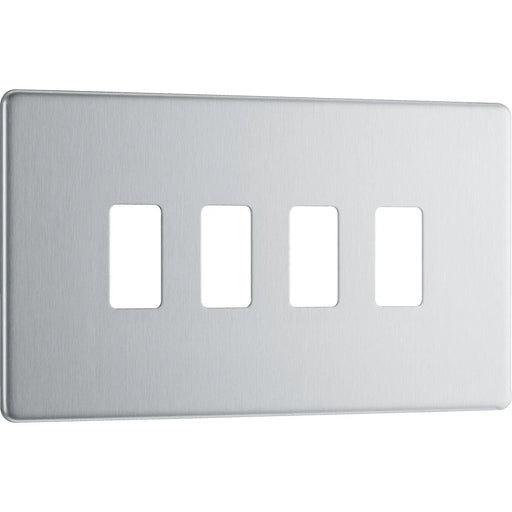 BG Electrical Grid - 4 module, rectangular