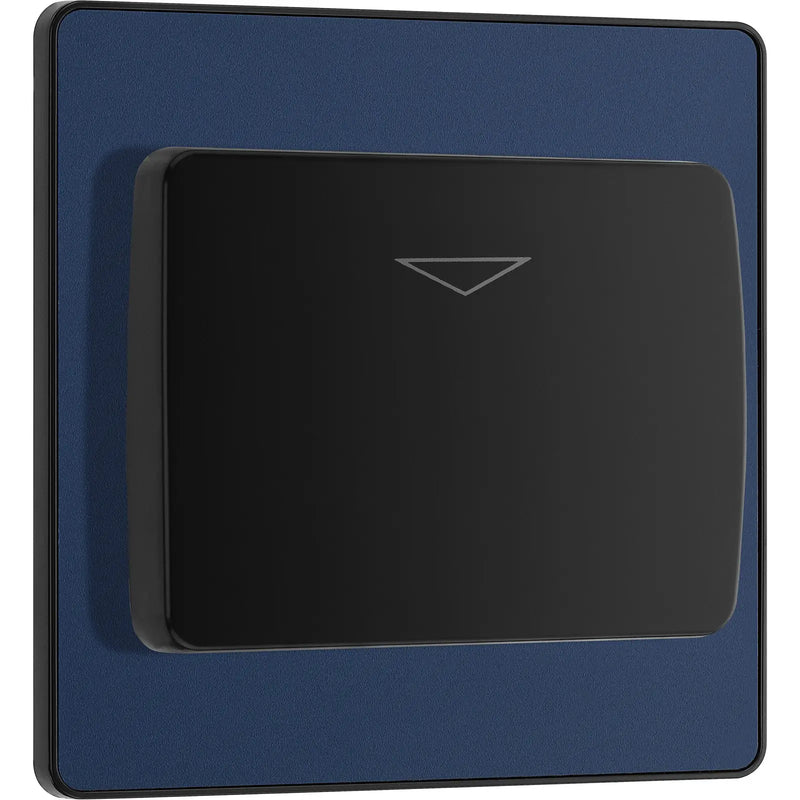 BG Electrical Evolve Matt Blue - Hotel key card switch
