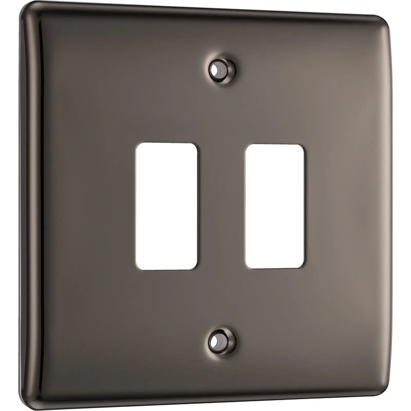 BG Electrical Grid - 2 module, square