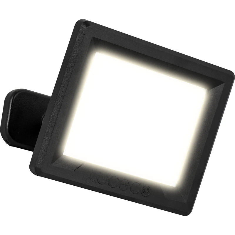 Luceco Essence Floodlight with ball joint 20W black 4000k colour temp - Pack of 1