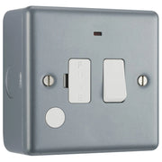 BG Electrical Metal Clad - Switched and fused with indicator and optional flex outlet
