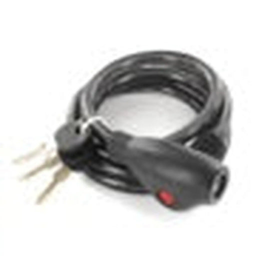 Securit Spiral Cable Lock with 3 Keys 1500mm