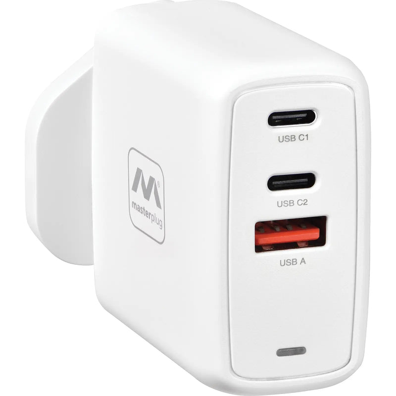 Masterplug USB - 67W, ideal for mobile phones, tablets and laptops