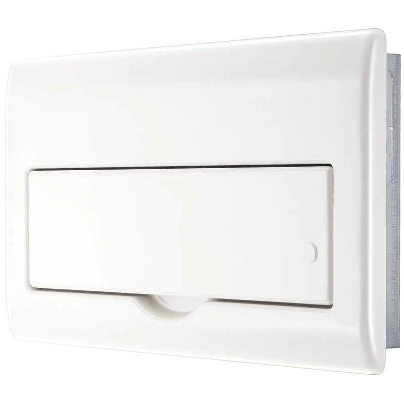 BG Circuit Protection Dual RCD SPD - 16 module, 8 way, 100A Main Switch, 100A/100A Type A RCD, Type 2 SPD