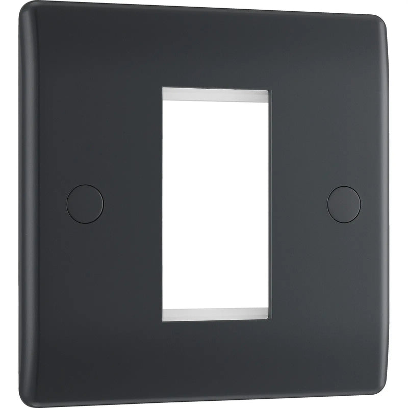 BG Electrical Euro Module - 1 module - square