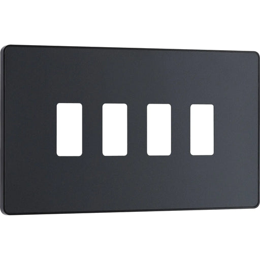 BG Electrical Grid - 4 module, rectangular