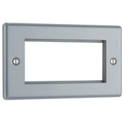 BG Electrical Euro Module - 4 module - rectangular