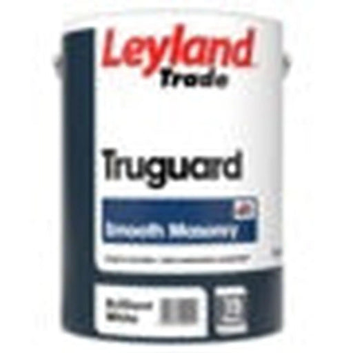 Leyland Trade Truguard Smooth Masonry Paint 5L Brilliant White