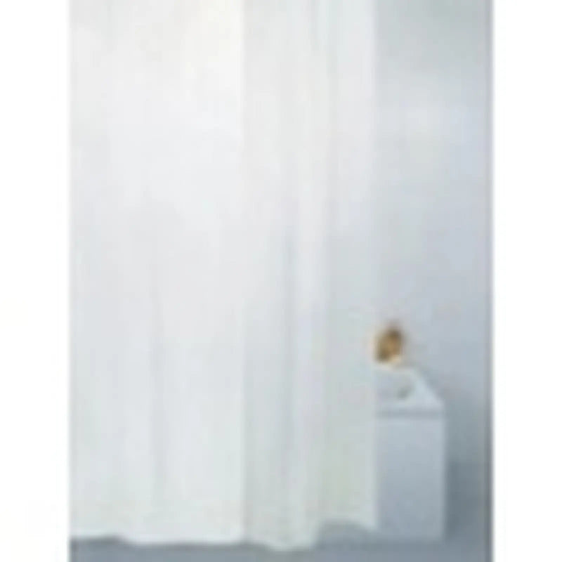 Blue Canyon Plain Prof Shower Curtain White