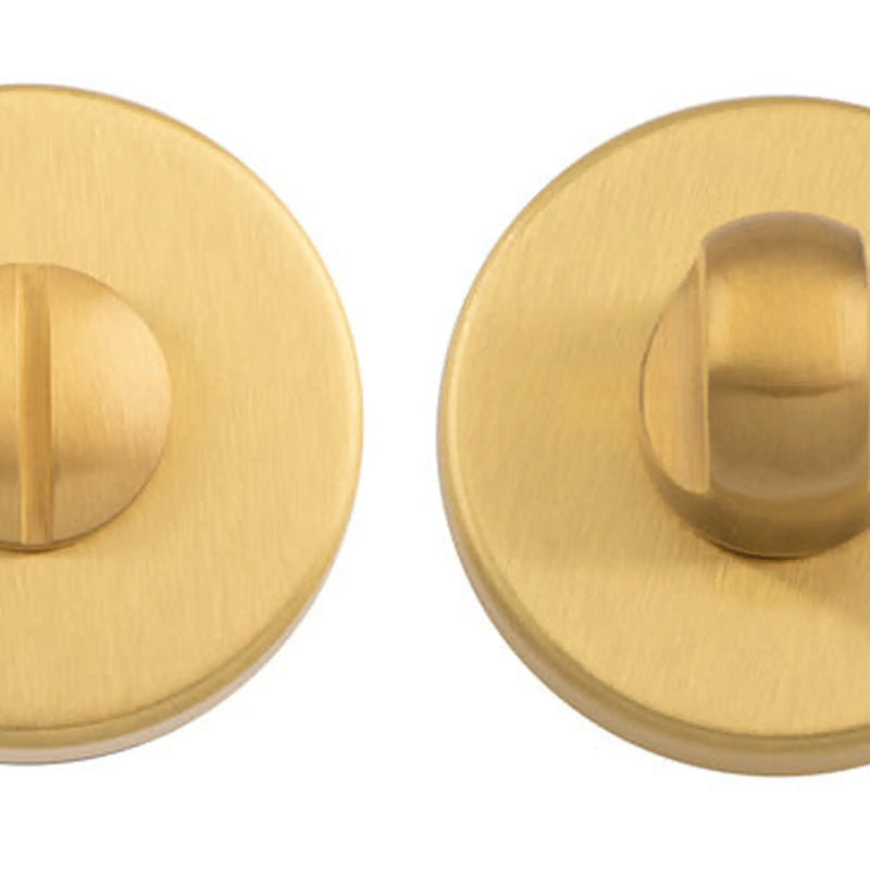 Stax Turn & Release On Push-On Round Rose Osa (Satin Brass) - Satin Brass
