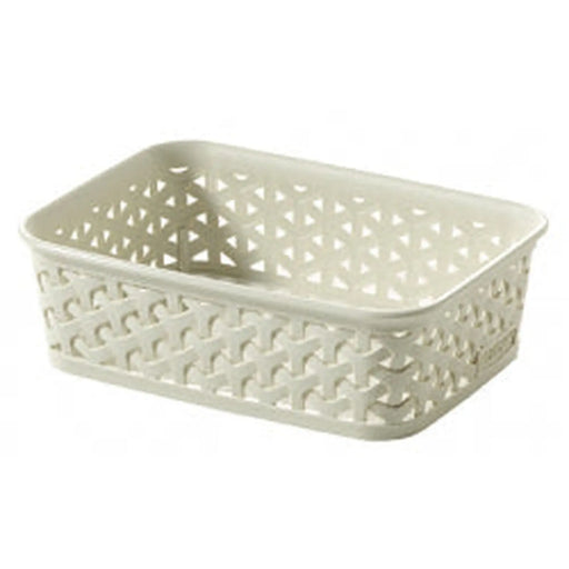 Curver My Style Rattan Tray Vintage White A6