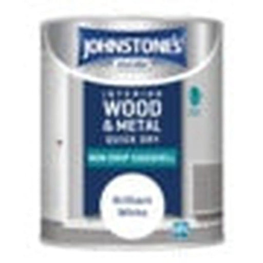 Johnstone's Non Drip Eggshell 750ml Brilliant White