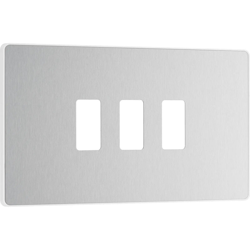 BG Electrical Grid - 3 module, rectangular