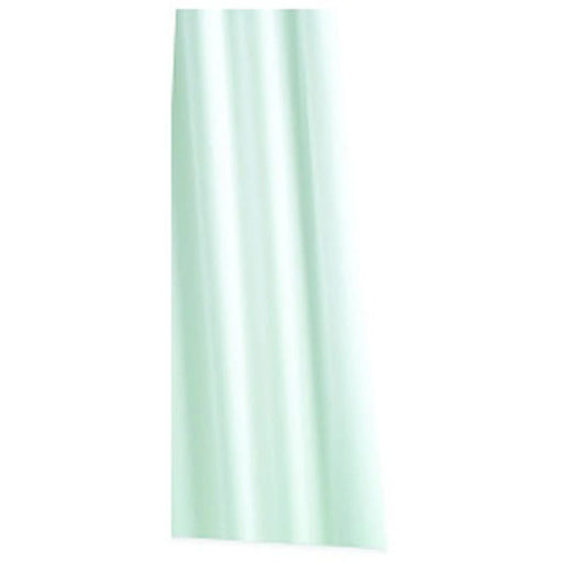 Croydex Textile Shower Curtain - Plain Polyester White