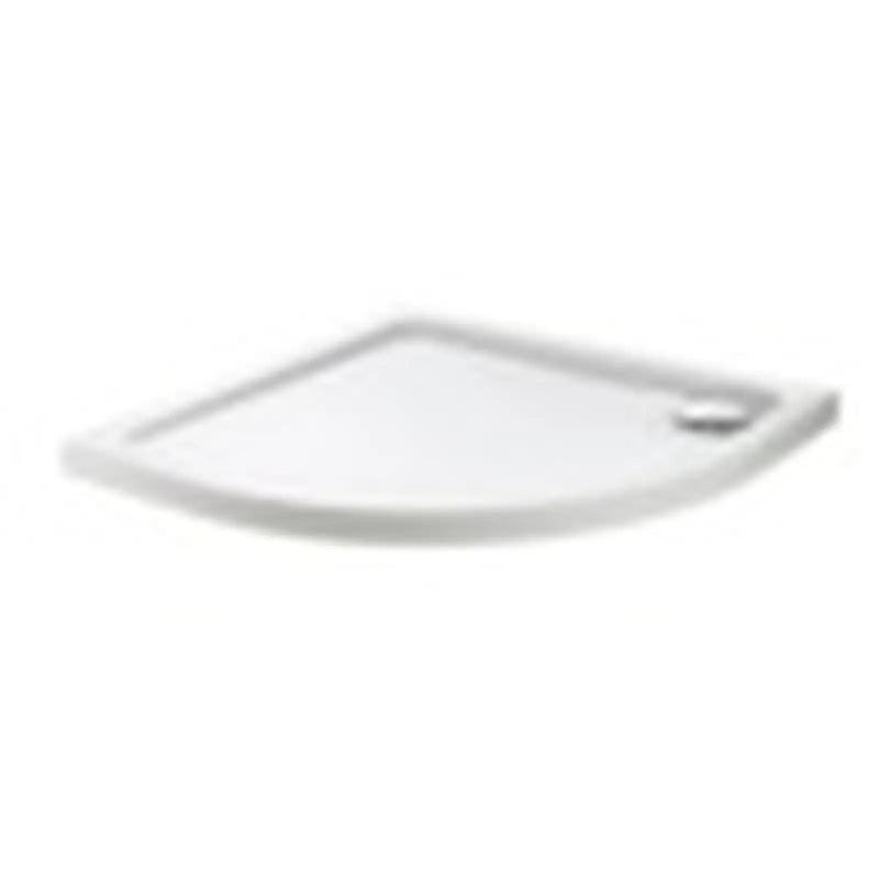 SupaPlumb High Wall ABS Cap Quad Stone Resin Shower Tray 900 x 900 x 80mm