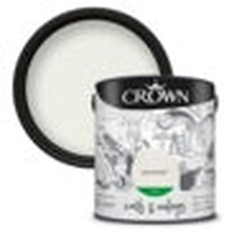 Crown Walls & Ceilings Silk 2.5L Sail White