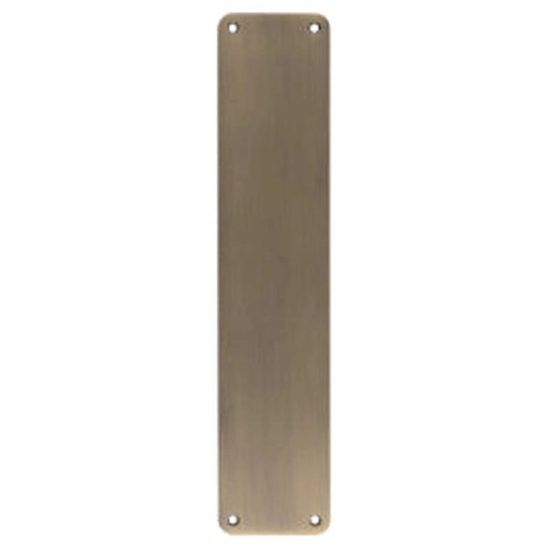 Stax 350 X 75Mm - Finger Plate - Plain - Antique Brass