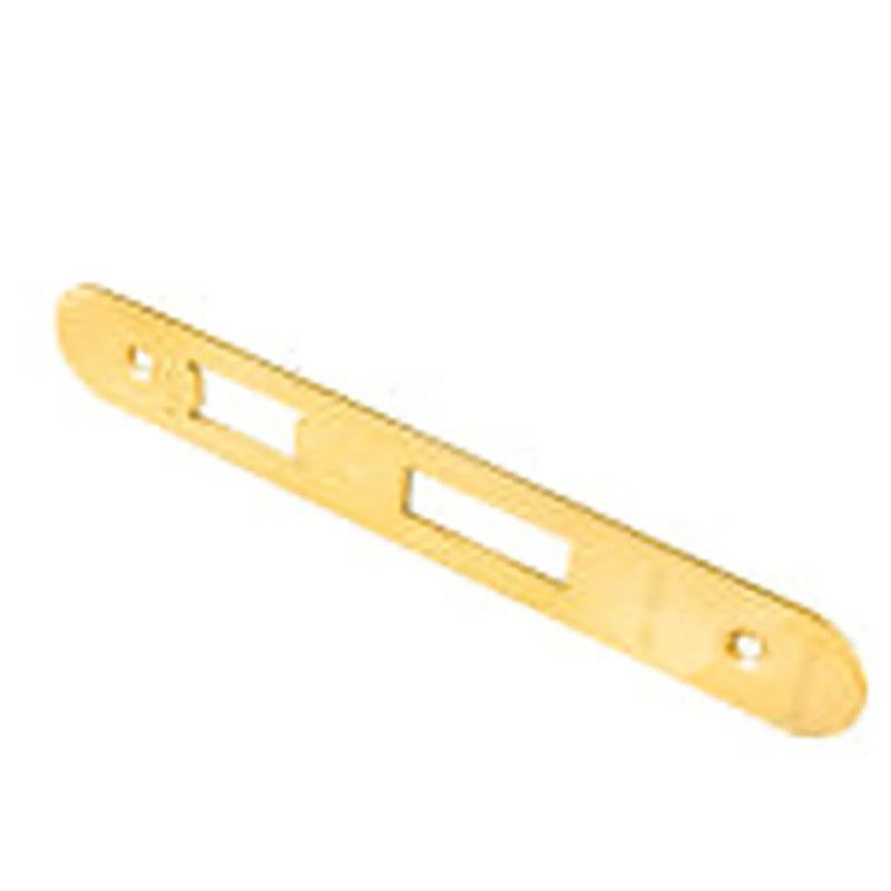 Forend Strike & Fixings - Bas/Ess/Lss - Radius - Stainless Brass