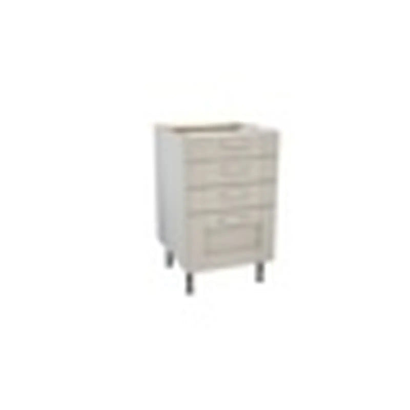 Gower Rapide Verona Pebble 4 Drawer Unit 500mm