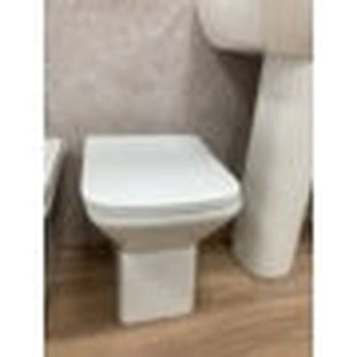 SP Rimless Back To Wall Pan & Seat