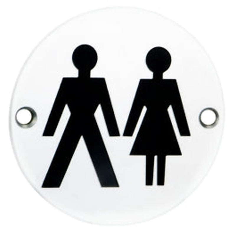 Stax 76Mm Sign - Unisex - Face Fix - Bright Stainless Steel
