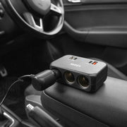 Streetwize Triple Socket With Twin Usb A + C