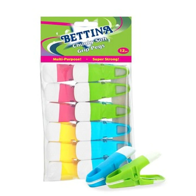 BETTINA Extra Large Soft Grip Pegs