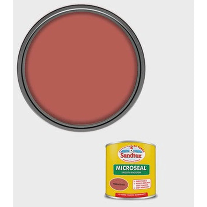 Sandtex Microseal Smooth Masonry Terracotta 150ml