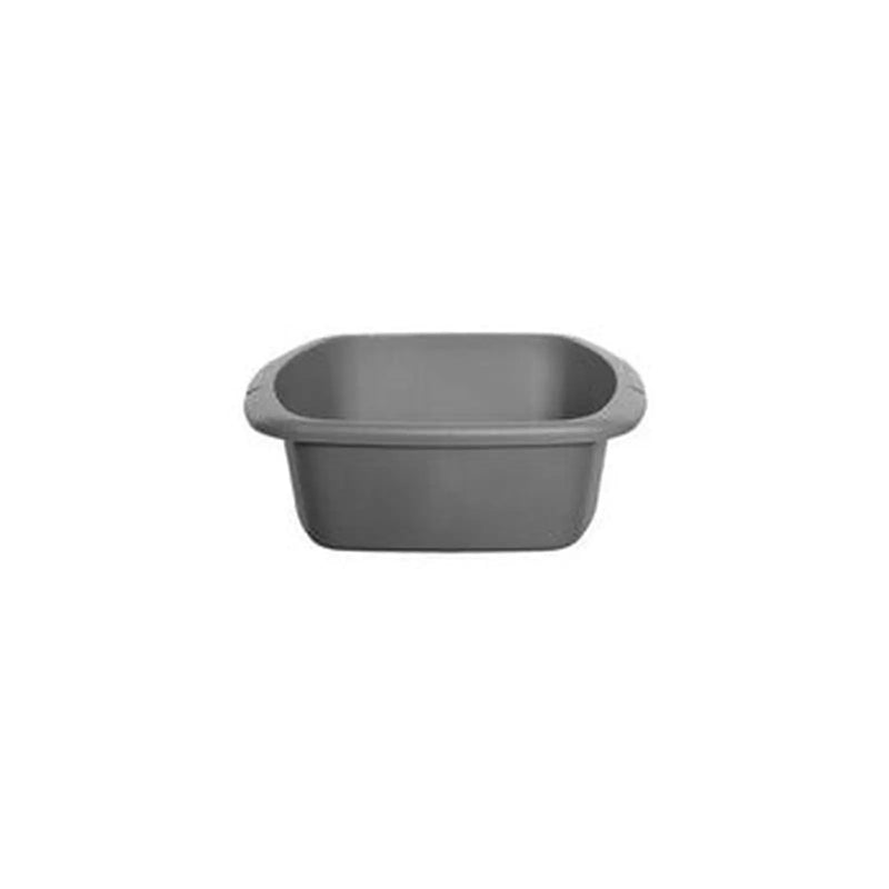 whitefurze Small Rectangle Washing Bowl Silver