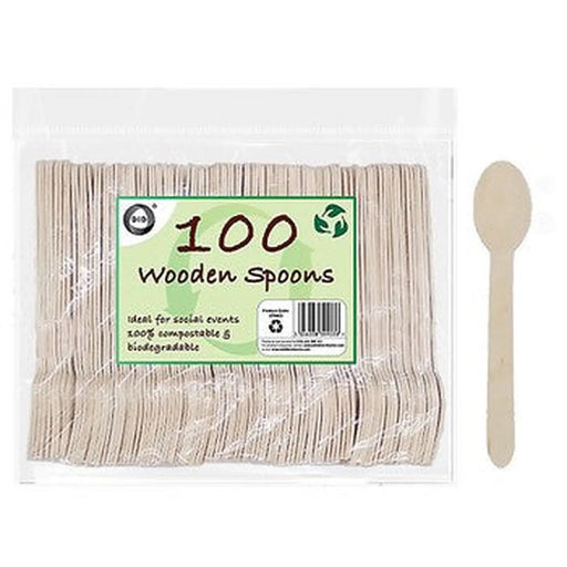DID 100 Wooden Spoons