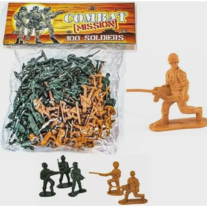 Kandy Toys Kt Combat Mission 100 Army Soldiers