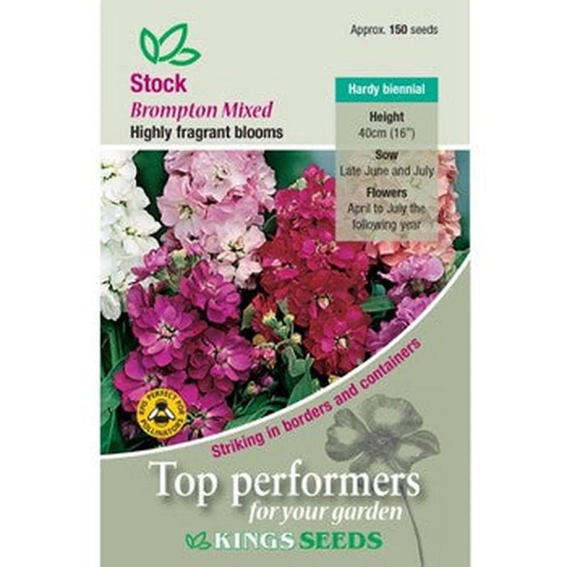 Kings Seeds Stock, Brompton Mixed (PM C)
