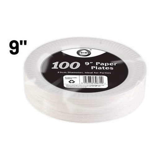 DID 100 9" Paper Plates