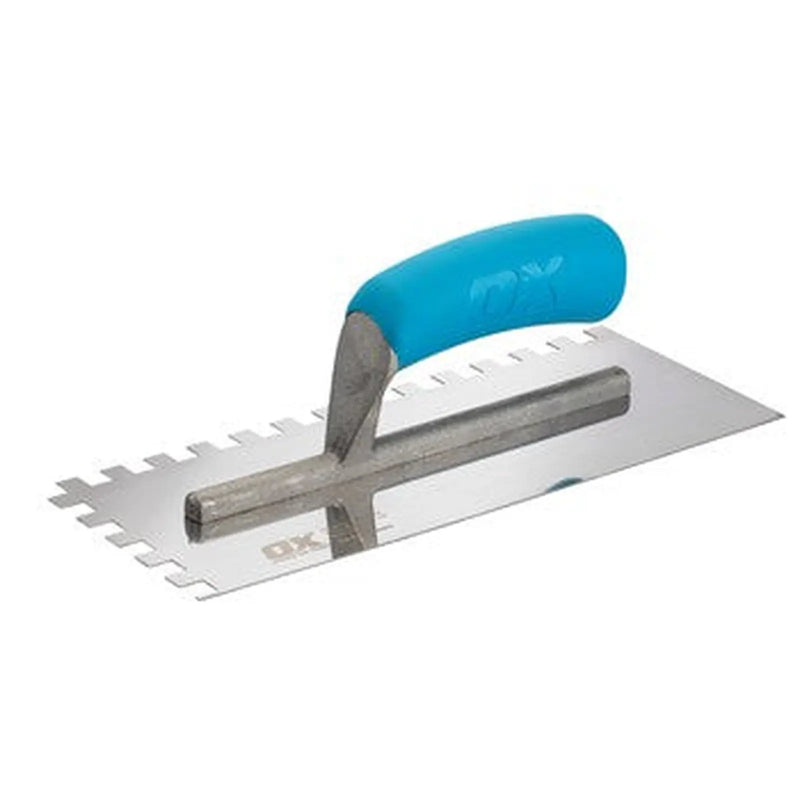 OX Tools OX Trade 10mm Notched Trowel