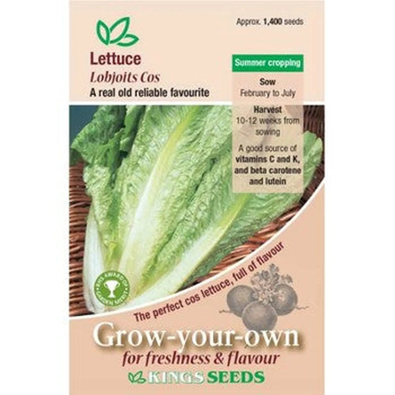 Kings Seeds Lettuce Labjoits Cos (PM A)